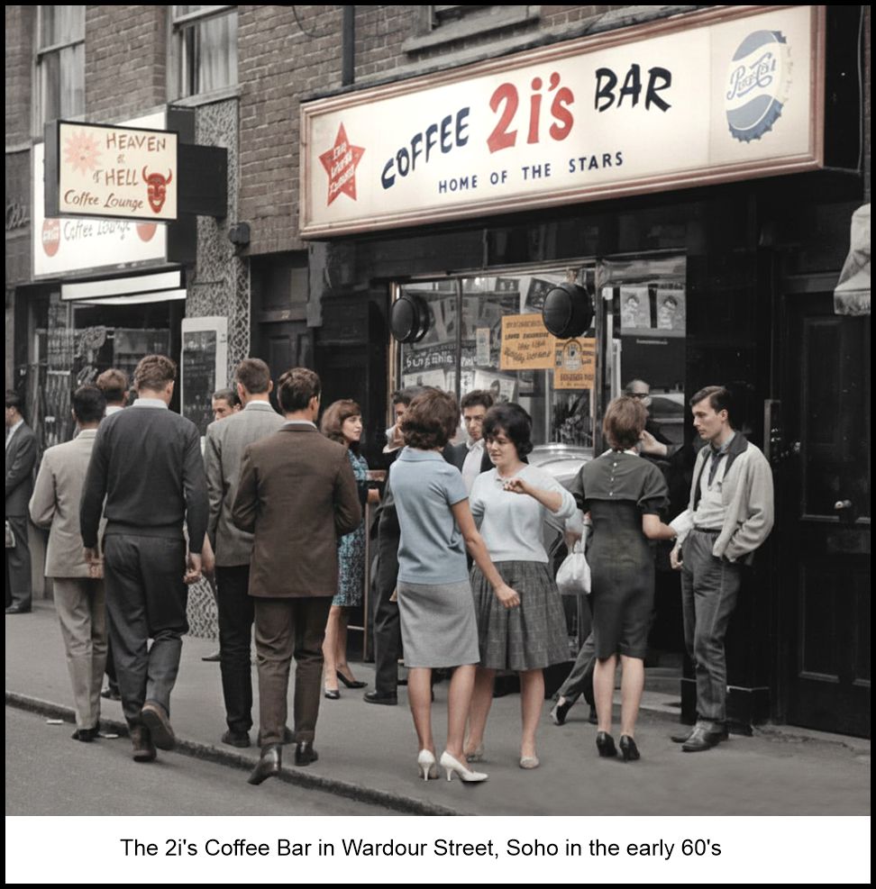 21 6. 2is Coffee Bar Old Compton Street 1963